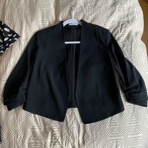 Babaton Short Power Blazer. Size 2. Black.
